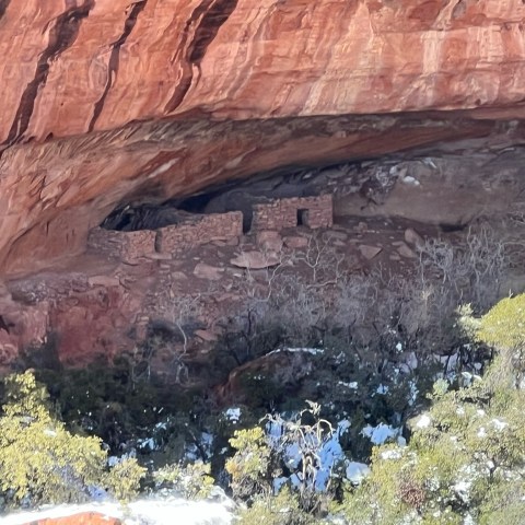 a close up of a canyon