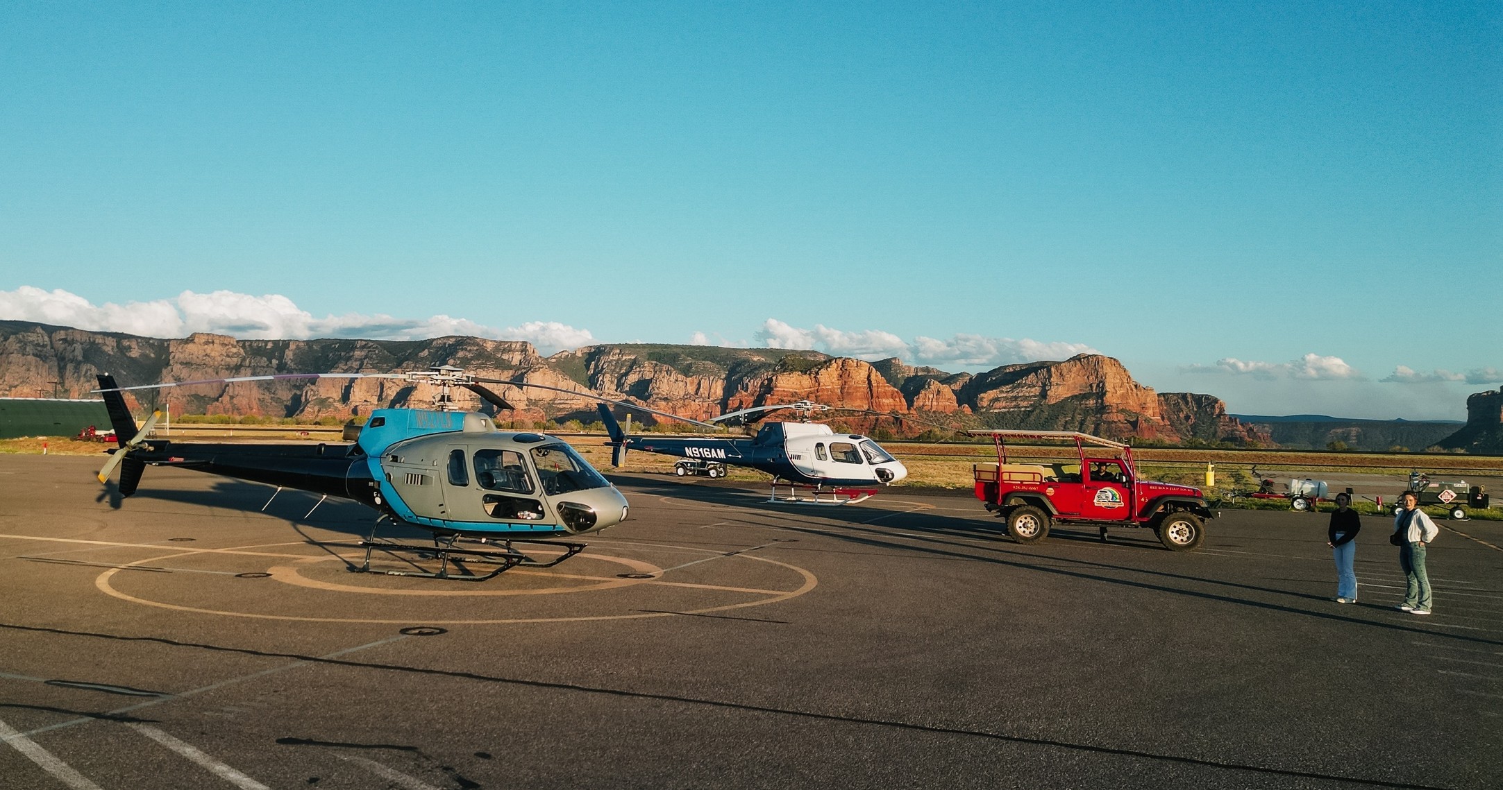 Red Rock Royale: Helicopter + Jeep Combo Adventure | Apex Air Tours